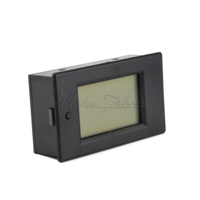 100A DC LCD Voltage Current KWh Watt Car Battery Panel Power Monitor Combo Meter