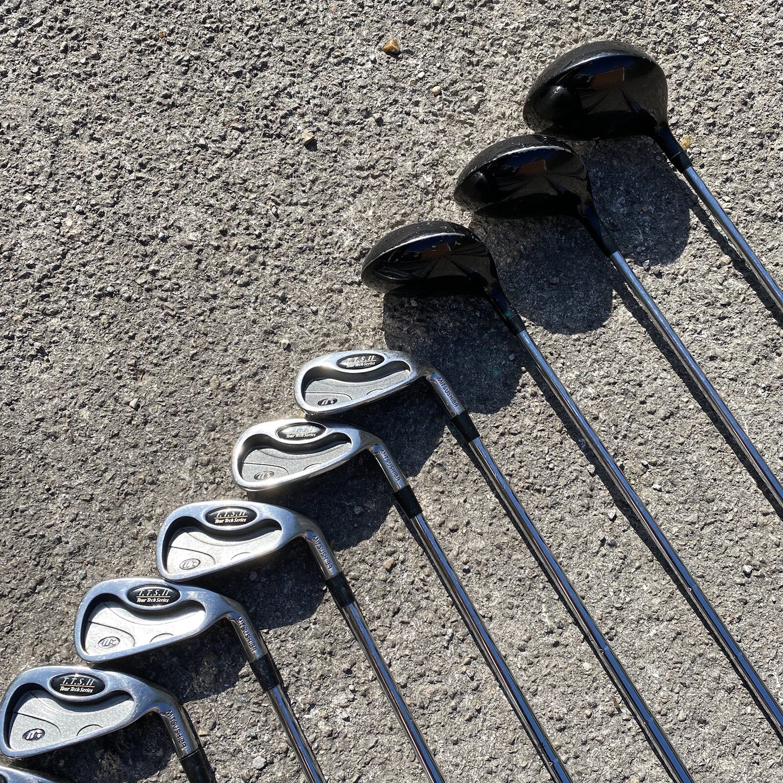 Mitsushiba TTS II Golf Club Set Irons Woods Putter Right Handed Tour