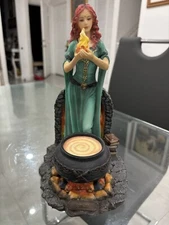 Brigid the Goddess of Hearth and Home Holding the Sacred Flame