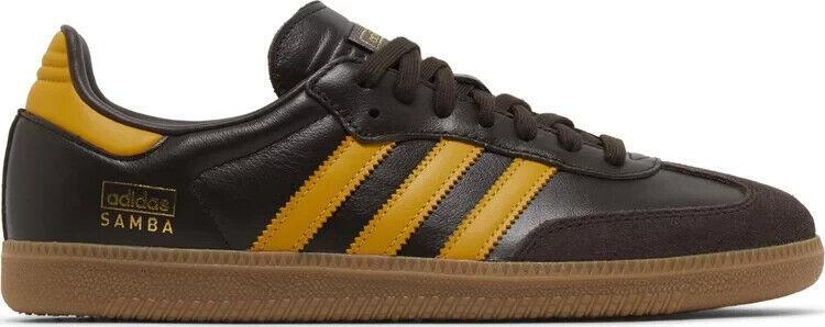 アディダス　サンバOG ブラウン　イエロー Adidas Samba OG Dark Brown Yellow for sale | eBay