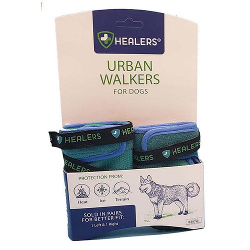 Urban Walkers Healers Dog Shoes Size XS Colour Teal Or Orange Paw Protection. - Picture 9 of 9