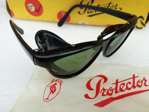 RATTI PROTECTOR PERSOL OCCHIALI DA SOLE VINTAGE DA COLLEZIONE MOTO BICI  EROICA | eBay