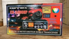 Connex CX3400HP 10 Meter Amateur Mobile Radio Five Faceplate Colors Brand New