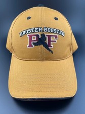 Gorra/sombrero de caza Pheasants Forever Rooster Booster dorado con correa ajustable
