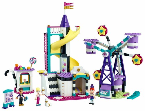 LEGO FRIENDS 41689 LA RUOTA PANORAMICA E LO SCIVOLO MAGICO New Sealed - Foto 3 di 6