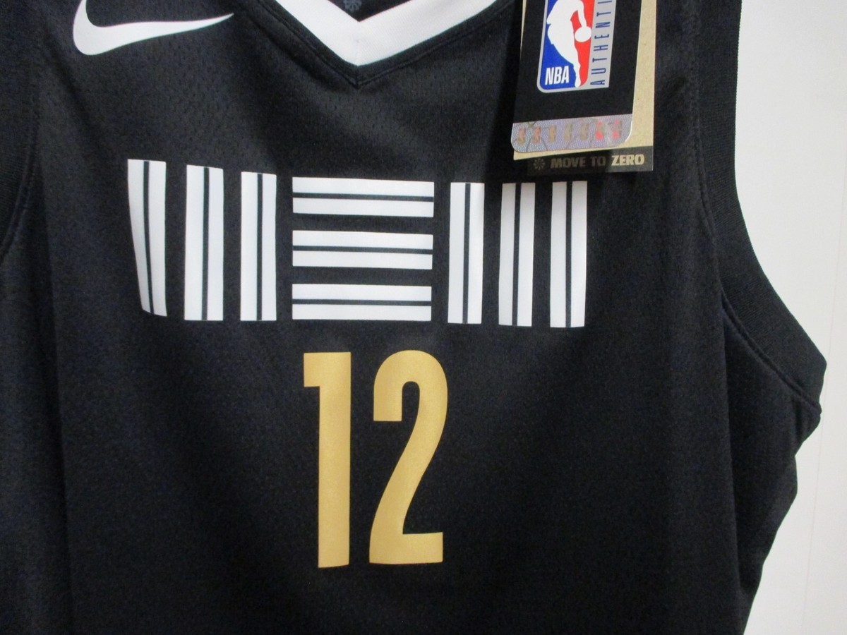 NIKE JA MORANT #12 MEMPHIS GRIZZLIES CITY EDITION BASKETBALL