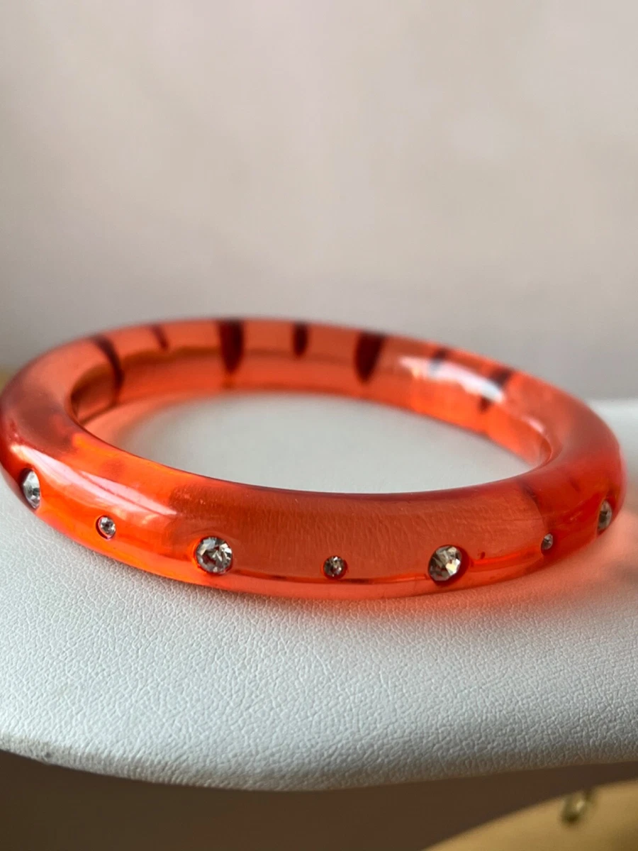 Orange hotsell bangle bracelet