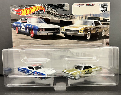 2022 Hot Wheels Car Culture TARGET EXCLUSIVE 2 Pack VINTAGE RACING FORD vs CHEVY