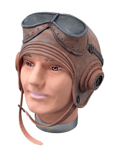 Flying WWII Pilot Helmet Fancy Dress 