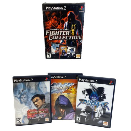 Namco Classic Fighter Collection (Sony PlayStation 2, 2008) Tekken/Soul Kaliber - Bild 1 von 12