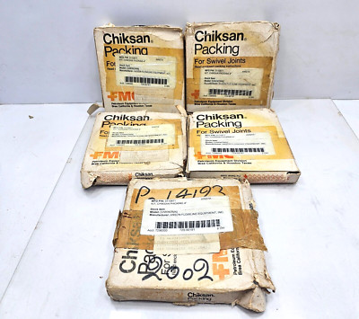3110871 FMC KIT CHIKSON PACKING 4'' LOT OF 5