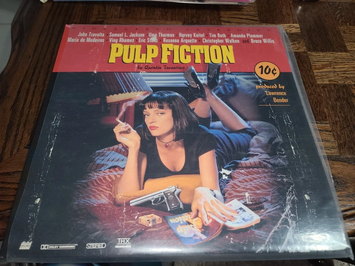 Pulp Fiction Widescreen LaserDisc Movies for sale - eBay