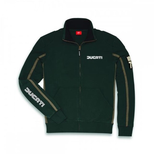 FELPA ORIGINALE CELEBRATIVA DUCATI IOM 98769746 VERDE IN COTONE | eBay