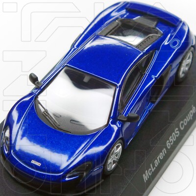 MCLAREN 650S COUPE 2014 KYOSHO MINICAR LOTTERY 1 1:64 BLUE post