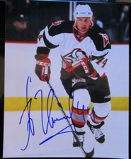 ALEXEI ZHITNIK BUFFALO SABRES SIGNED 8x10 PHOTO w/ COA