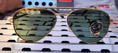 New Ray Ban RB3625 919/631 New Aviator Sunglasses Legend Gold w