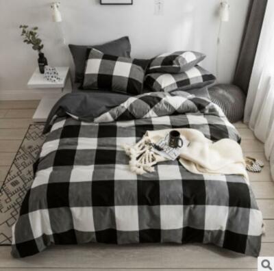 3D Black Square ZHUA4252 Bed Pillowcases Quilt Duvet Cover Set Queen King Zoe