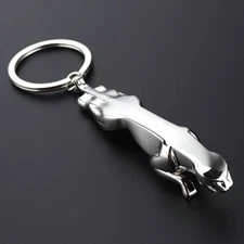 Metal Leopard Head Keychain Gift Waist Hanging Keychain Gift Car Keychain