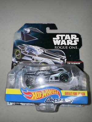 🔥🔥🔥Hot Wheels Star Wars Rogue One Carships TIE Striker Diecast