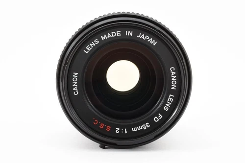 Concave  O Canon FD 35mm f2 s.s.c. ssc wide Angle MF Lens from JAPAN