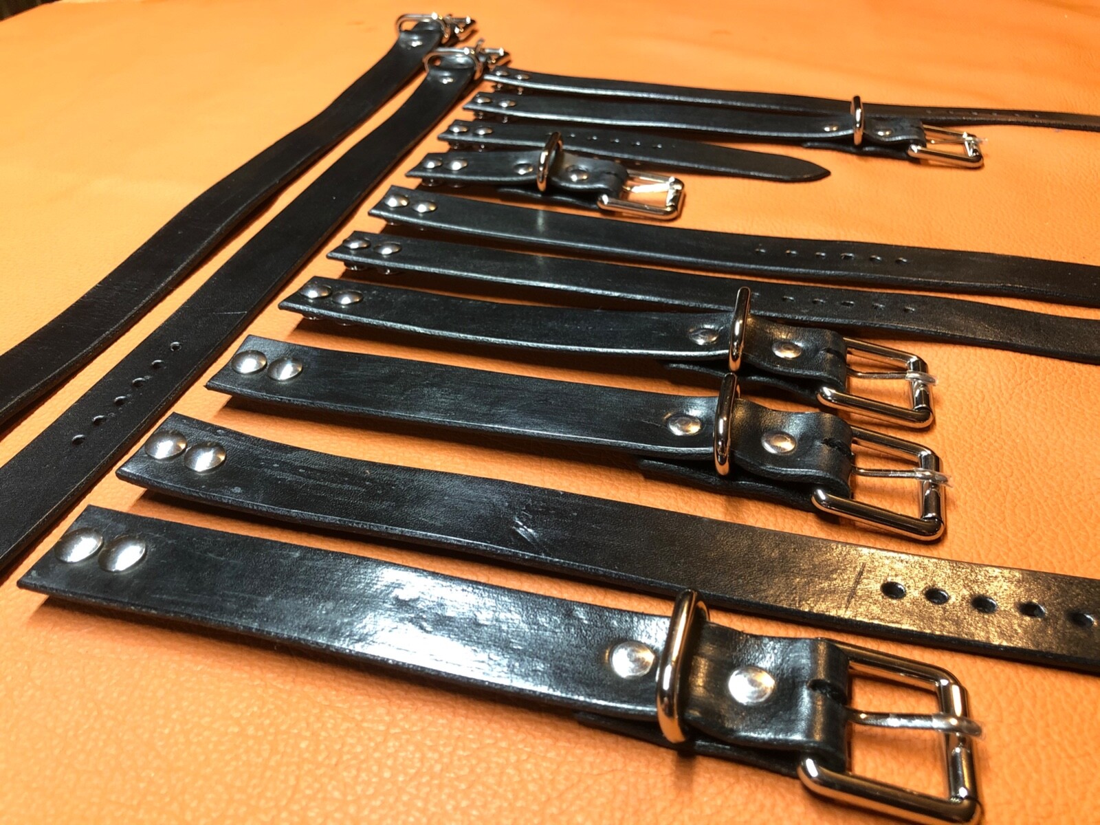 Ferrari 430 Trunk Straps, Spare Tire, Toolkit and Inflator Straps