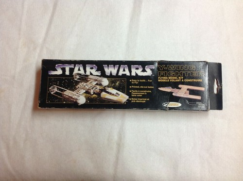 1996 Star Wars Y-Wing Fighter Flying Model Kit - Picture 2 of 4