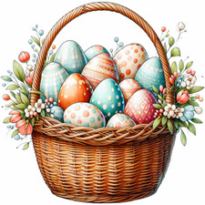 30 Custom Little Easter Basket Personalized Address Labels