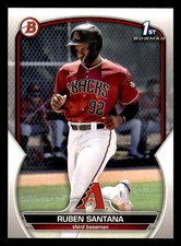 2023 Bowman Ruben Santana #BP-42 FBC Arizona Diamondbacks