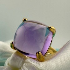 RARE Tiffany & Co. Amethyst Sugar Stack Ring ...