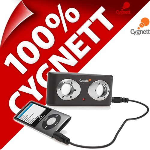 Cygnett Micro Mini Akumulator Odtwarzacz MP3 Przenośny głośnik do iPhone 4 4S 5S 6 - Zdjęcie 2 z 6