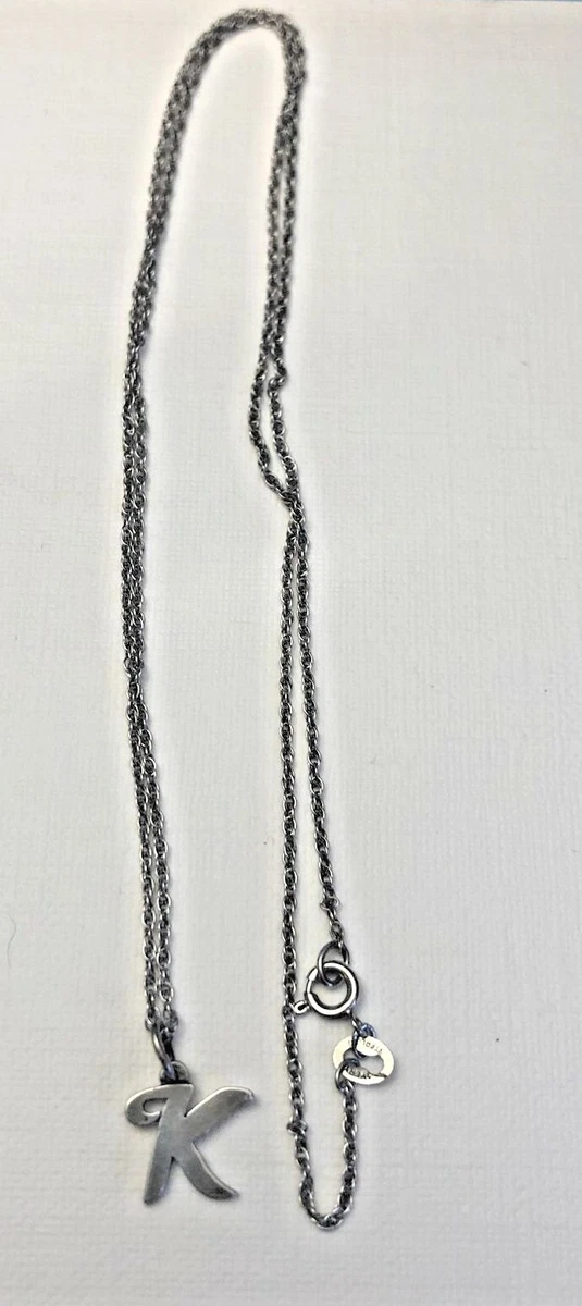 James avery shop k necklace