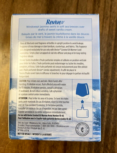 Sea Salt & VANILLA Revive Scented Oil Warmer REFILL 0.8 oz/24mL - Picture 2 of 4