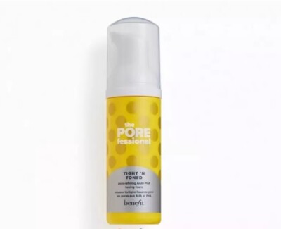 BENEFIT COSMETICS Tight 'N Toned Pore Refining AHA + PHA Toning Foam 22ML-0.75oz