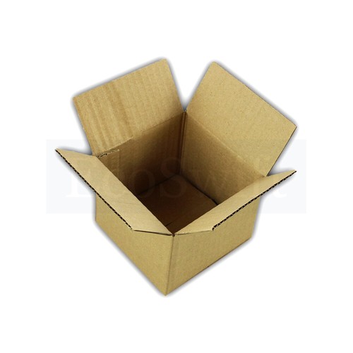20 4x4x3 EcoSwift Cardboard Packing Moving Shipping Boxes Corrugated Box Cartons - Picture 3 of 6