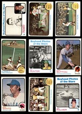 1973 Topps Baseball Low Number Complete Set Cards #1-528 7 - NM 6560223