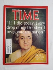 TIME Magazine November 12 1984 India PM Indira Gandhi murder, Rolex AD