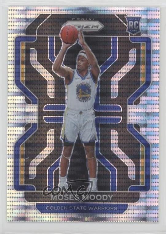 2021-22 Panini Prizm Pulsar Prizm Moses Moody #308 Rookie RC