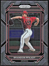 2023 Panini Prizm Brandon Pfaadt #141 RC Rookie Card Arizona Diamondbacks RC. rookie card picture