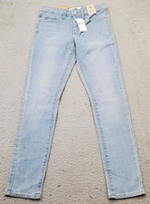 Levi's Jeans Womens 26/30 Blue Denim Stellar Stretch Mid-Rise 311 Shaping Skinny