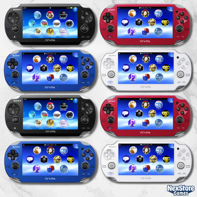 PS Vita PCH-1000 Sony Playstation Vita Select Color & accessories