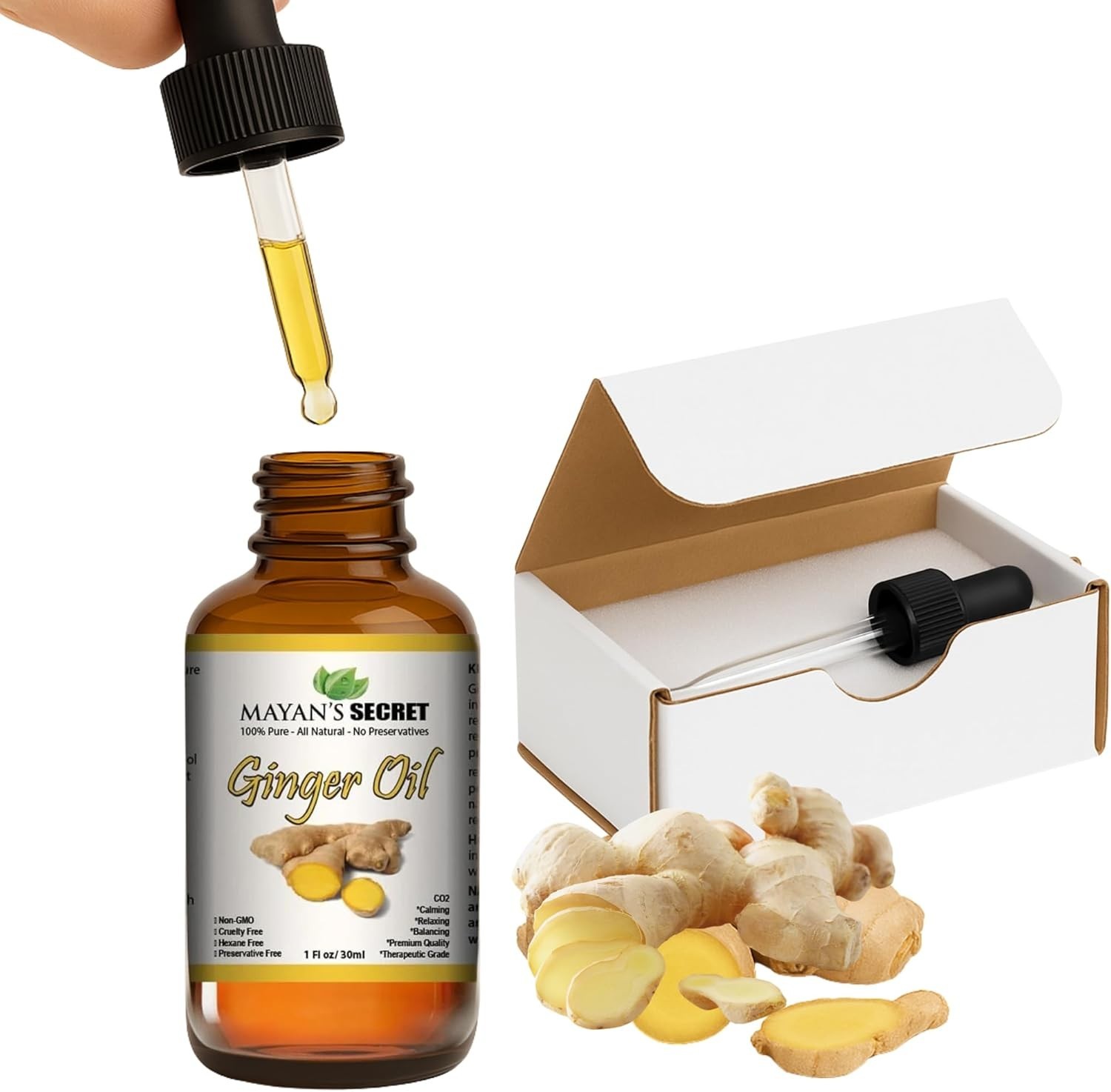 100% Pure Virgin Best Therapeutic Grade - 1 Oz