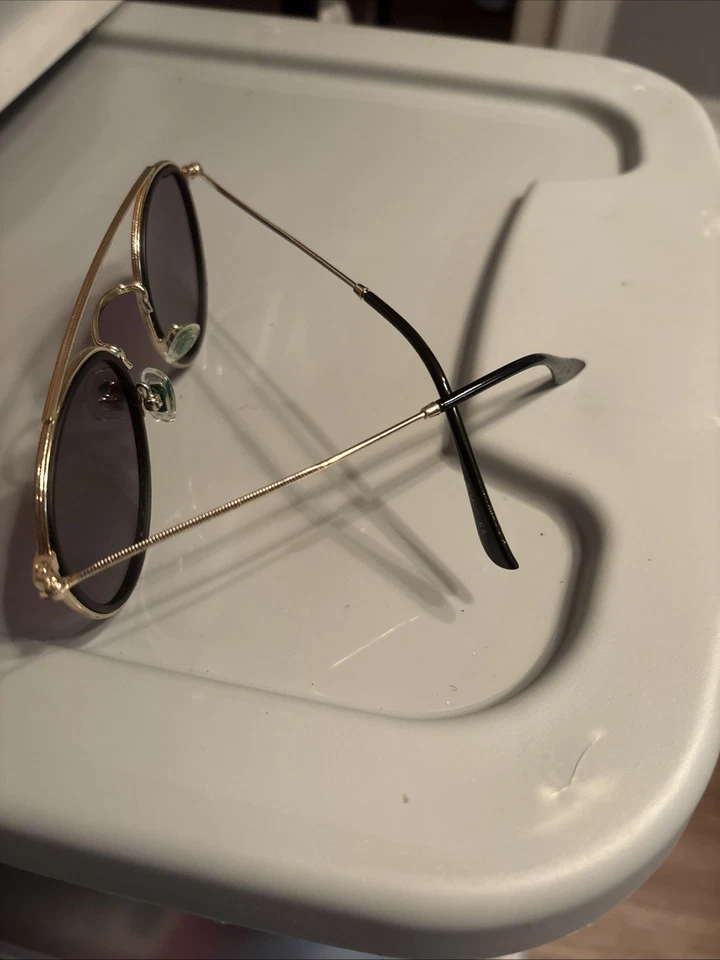 gafas de sol mujer. Aviadores retro redondos. Foto 3 de 3