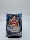 Auto 2025-26 Bowman #BCA-ZE Zach Edey Chrome Autographs Speckle Refractor #/299