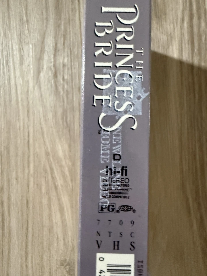 SEALED The Princess Bride (VHS, 1994, New Line Home Video/Nelson) Watermark - Image 4 of 4