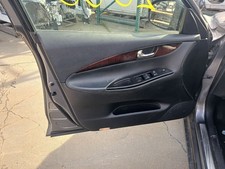 09-13 INFINITI EX35/EX37 Front Driver Door Trim Panel Black/G OEM 80901-1BU8B