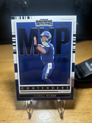 2021 Panini Contenders MVP Russell Wilson Seattle Seahawks #MVP-RWI