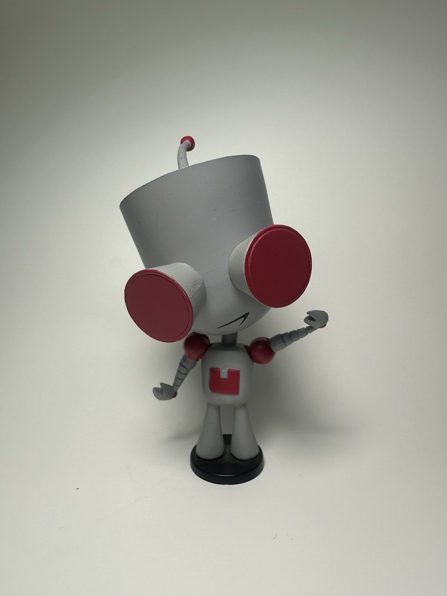 Invader Zim Palisades 2004 Action Figure Duty Mode Gir Red Eye