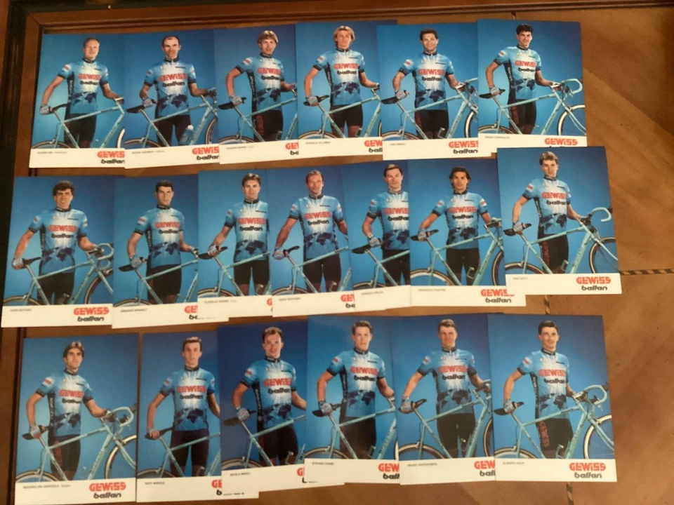 CYCLISME  série complète GEWISS BALLAN 1995  BERZIN RIJS ZANINI MINALI  GOTTI - Photo 1/1