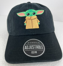 Disney Star Wars Mandalorian Baby Yoda Grogu Hat Baseball Cap Adjustable