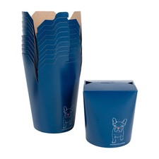 Restaurantware-Bio Tek 4 x 3.5 x 4.5 Inch Food Containers, 200 Noodle Takeawa...